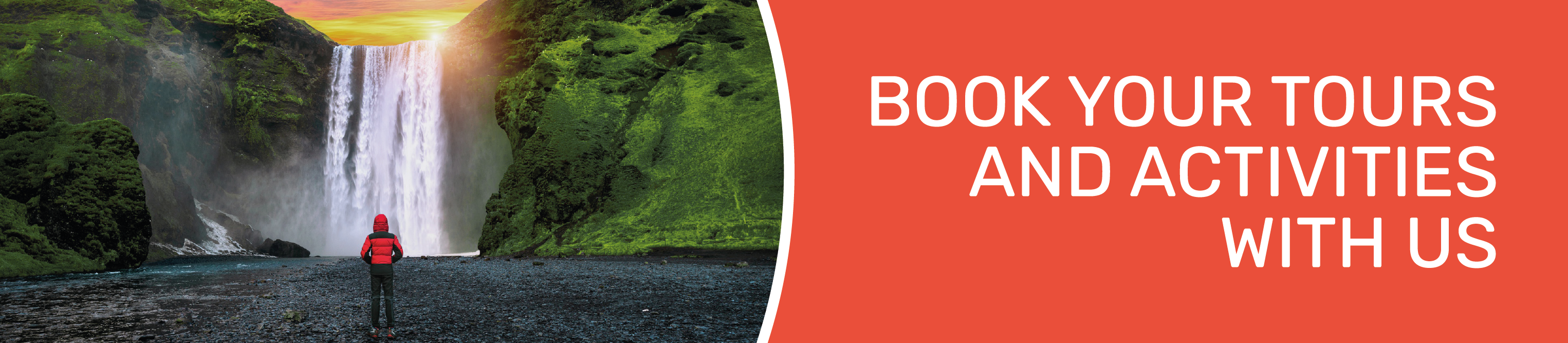 Skogafoss Banner